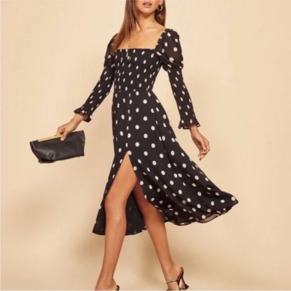 Reformation Rosamund Midi Dress - Picture 7 of 9